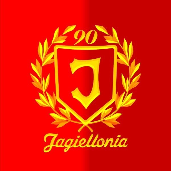 Jubileuszowe logo klubu Jagiellonia Białystok