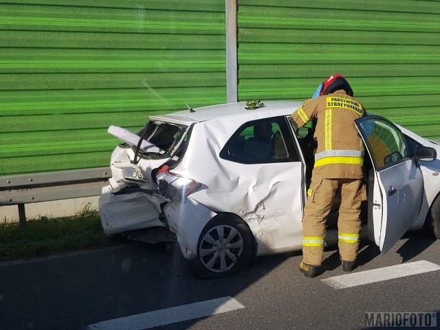 Wypadek na obwodnicy Kędzierzyna-Koźla.