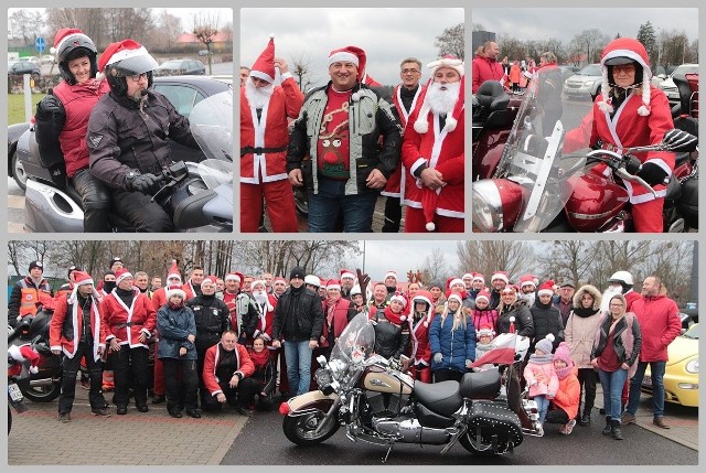 Jak co roku, także i w tym włocławscy motocykliści zebrali się w sobotę pod Halą Mistrzów, by stamtąd wyruszyć do domów dziecka.  Parada motocyklowa ulicami Włocławka rozpoczęła się w samo południe. Dzięki akcji "Motomikołaje 2019" podopieczni placówek otrzymali prezenty.