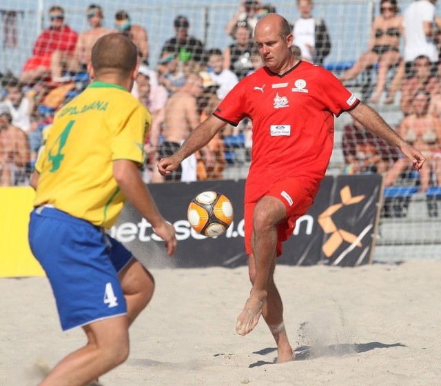 Wojciech Polakowski w barwach Team Baltica Słupsk.