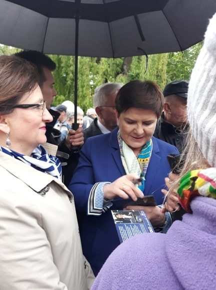 Wicepremier Beata Szydło spotkała się z mieszkańcami powiatu...