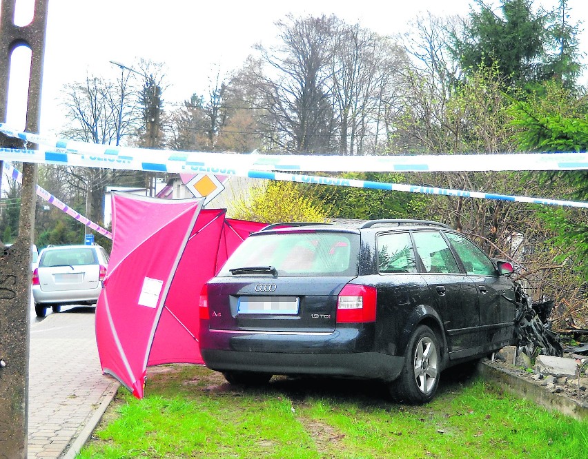 Zbigniew J., mimo postrzału, swoim audi zdołał jeszcze...