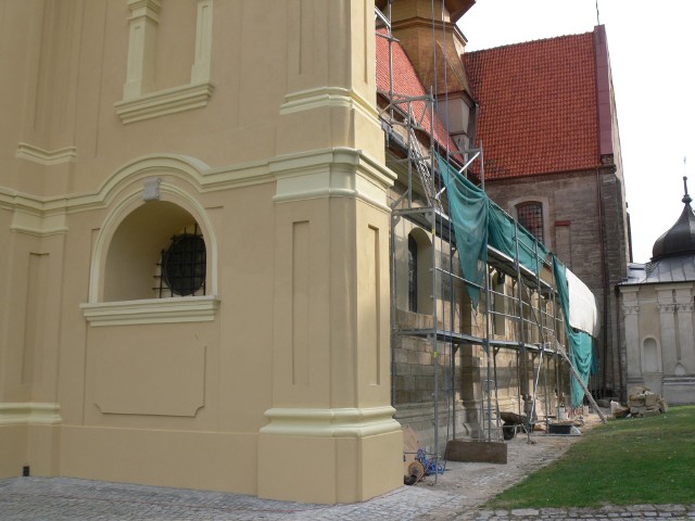 Trwa remont zabytkowego Kościoła Świętego Floriana w Koprzywnicy.
