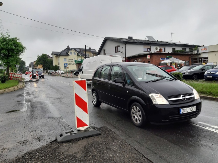 Ulice Konopnickiej i Kościuszki w Oleśnie jeszcze przed...