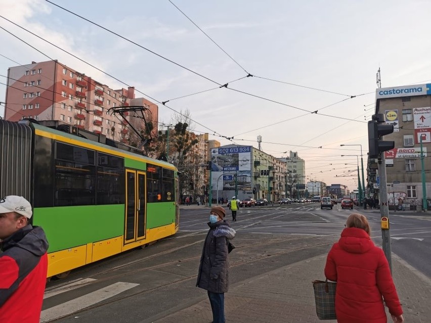 Pomiędzy zajezdnią Głogowska i ulicą Hetmańską ruch został...