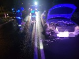 Gmina Słomniki. Wypadek w Wesołej. Czołowe zderzenie na skrzyżowaniu dróg krajowej nr 7 i wojewódzkiej nr 773