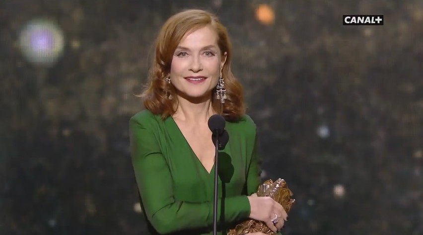 Cezary 2017. Isabelle Huppert najlepszą francuską aktorką. Czy zdobędzie też Oscara? [KOMENTARZ+PEŁNE WYNIKI]