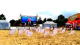 Plaża, leżaki i palmy. Tak ogląda się mecze Euro 2016 w Będzinie [ZDJĘCIA]