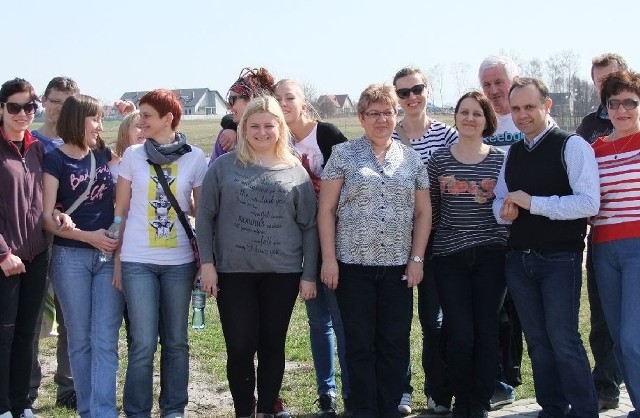 Grupa pracowników Urzędu Gminy Lipowa w powiecie żywieckim odwiedziła gminę Strawczyn.