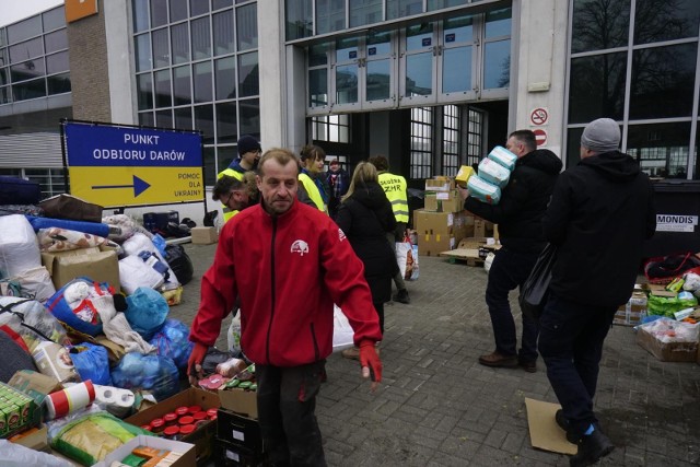 1 kwietnia magazyn darów dla uchodźców z Ukrainy na MTP kończy swoją działalność.