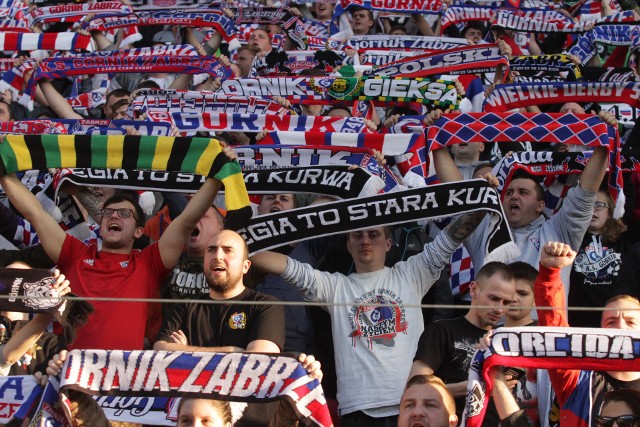 Górnik Zabrze - Legia Warszawa ZDJĘCIA KIBICÓW 