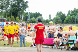Plaża Dojlidy przeżyła oblężenie.