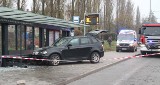 Po wypadku na Grunwaldzkiej w Kielcach. Są zarzuty dla kierowcy bmw, który wjechał w przystanek  