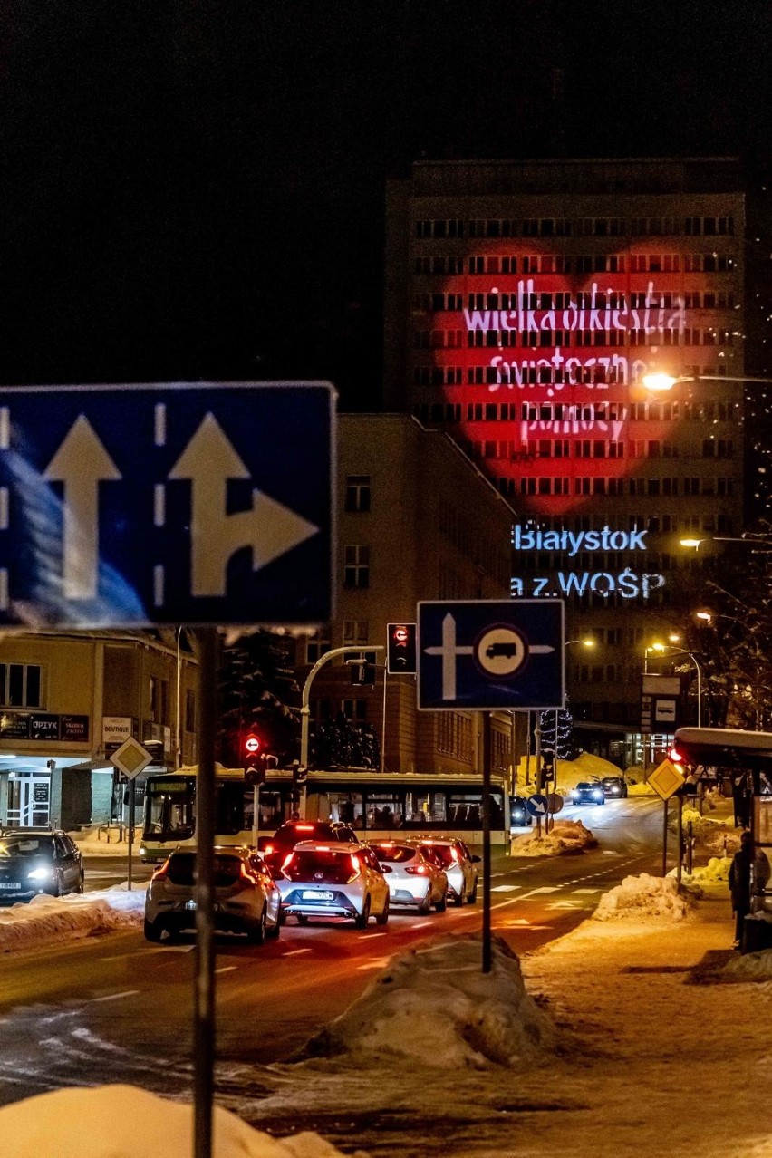 31-01-2021 bialystok wosp serduszko na magistrat urzad...