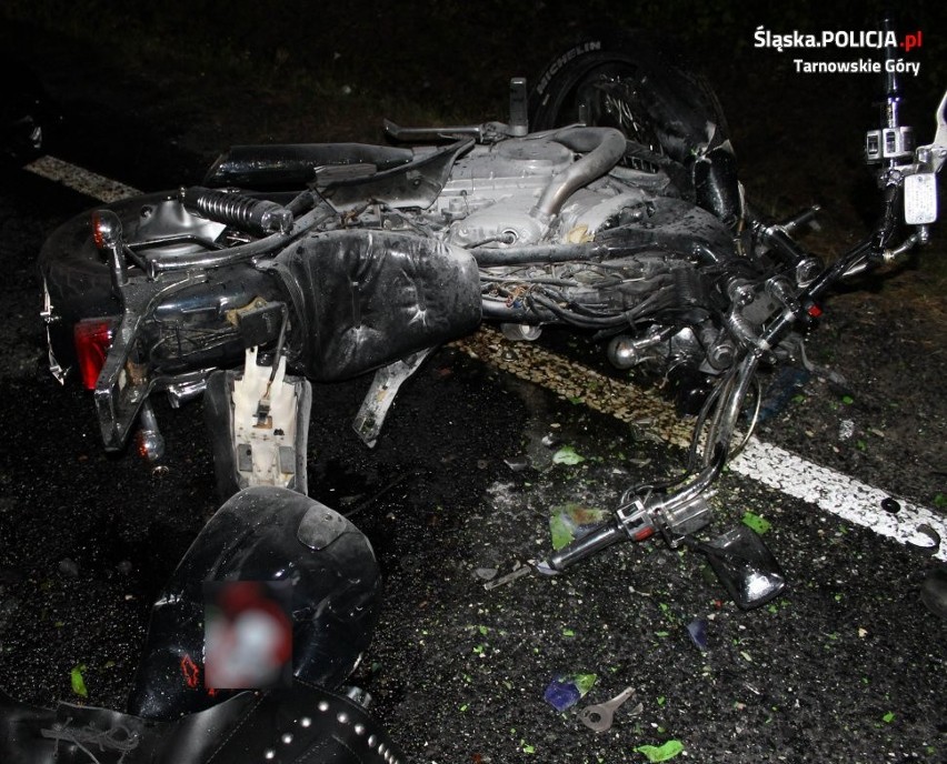 Tragiczny wypadek motocyklistów i porsche w Miasteczku...