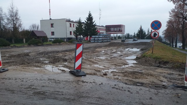 Co się zmieni przed siedzibą Straży Pożarnej w Chełmnie?