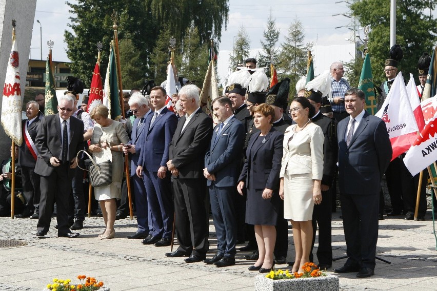 Prezydent Andrzej Duda w Jastrzębiu na uroczystościach...