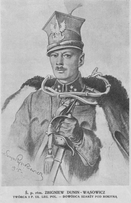 Zbigniew Dunin-Wąsowicz, rysunek Wojciecha Kossaka