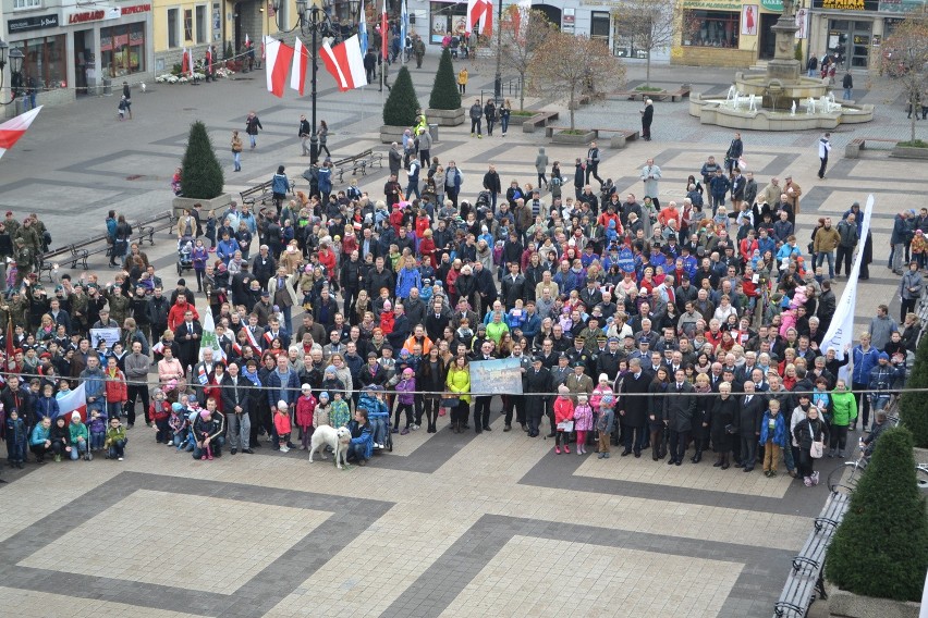 Święto Niepodległości w Rybniku: wielki przemarsz...