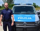 Kraków. Uratowany przez policjanta dziękuje mu i przestrzega kąpiących się przed nierozważnym zachowaniem