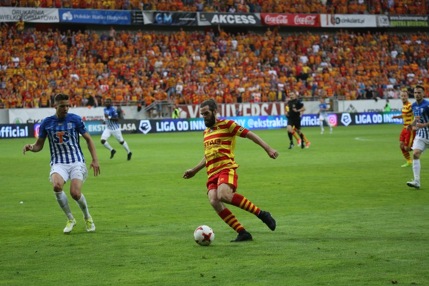 Bialystok 04.06.2017 jagiellonia bialystok - lech poznan...