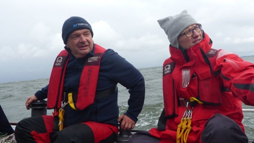 "Sterna" znów na Bałtyku. Nasi żeglarze pływali w trudnych warunkach, pokonali 171 mil