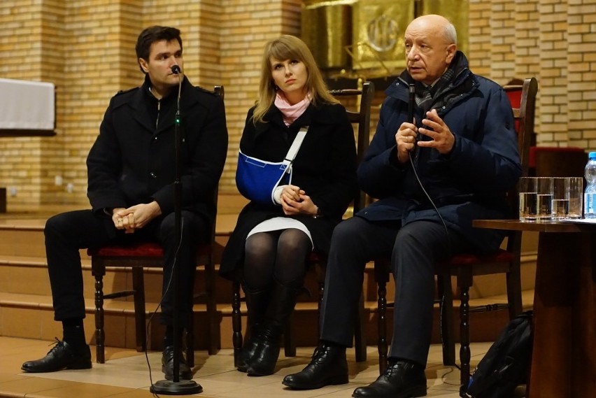 Profesor Chazan gościł w kościele na Piątkowie