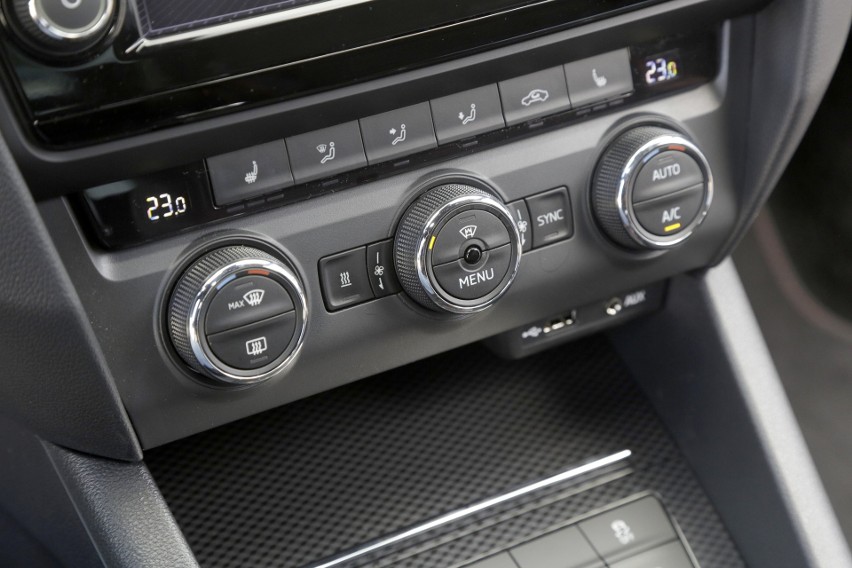 Octavia RS wyróżnia się nie tylko stylizacją, ale również...