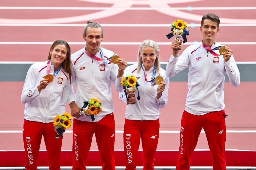 Złota sztafeta 4x400: Natalia Kaczmarek, Karol Zalewski,...