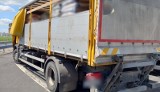 Samochód ciężarowy przewoził towar za ciężki o 2,5 tony