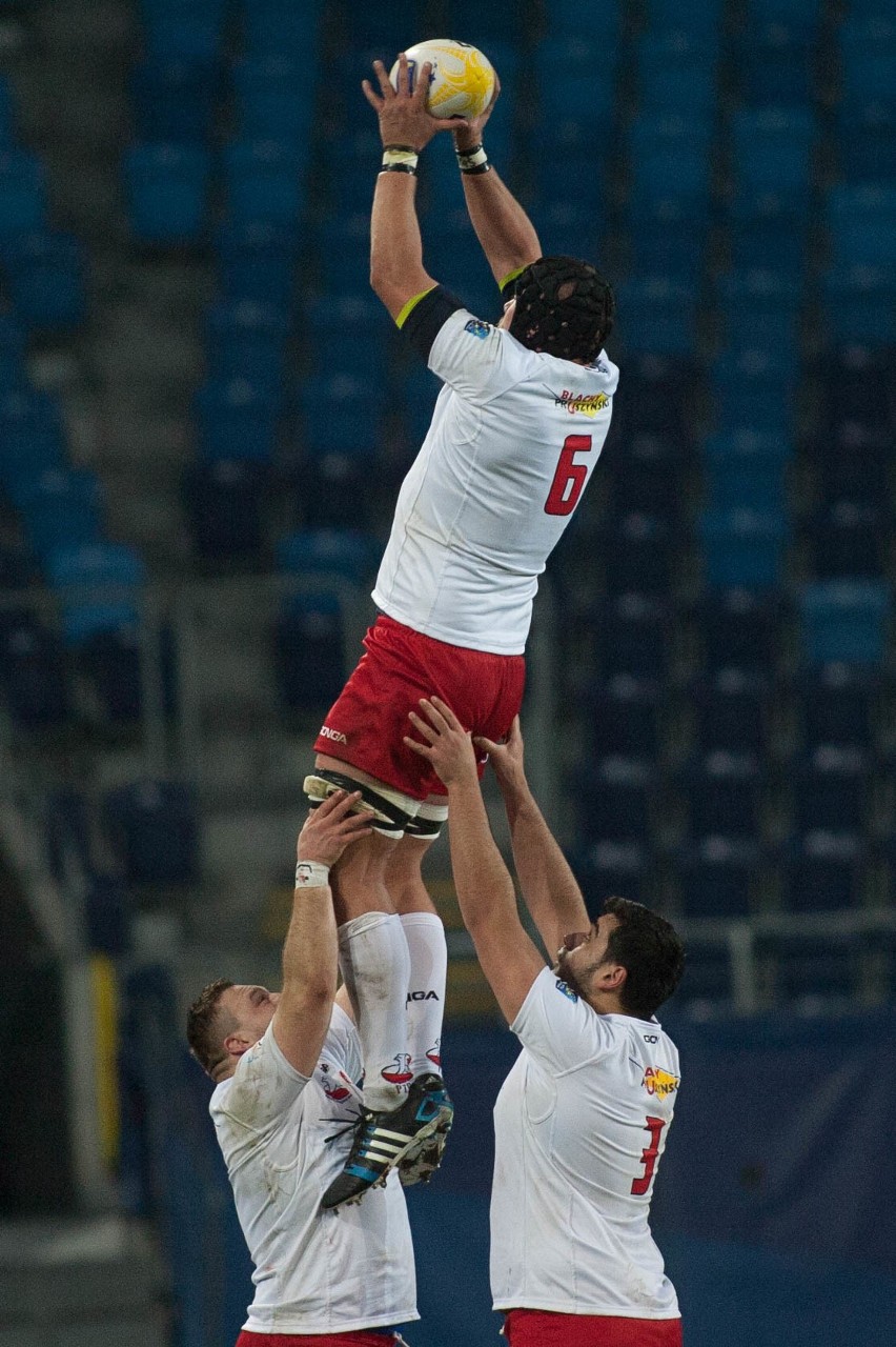 Rugby. Holendrzy nie mieli litości. Wysoka porażka Polaków na Arenie Lublin (ZDJĘCIA)