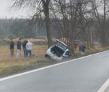 Tragedia w Mierzęcicach na DK78. Kierowca nie żyje