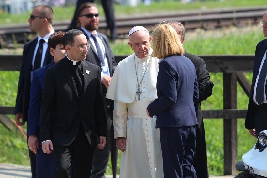 Papież Franciszek w Auschwitz Birkenau