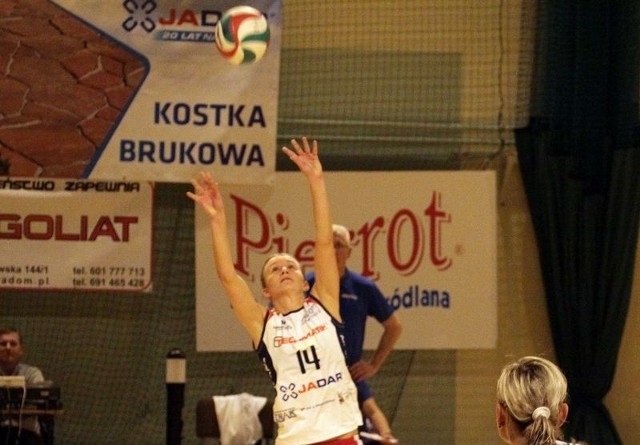 Katarzyna Ciesielska, rozgrywająca Jadaru AZS Politechniki Radom nabawiła się kontuzji w piątkowym, przegranym 0:3 meczu z Legionovią Legionowo