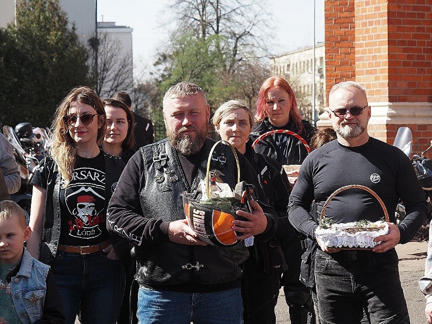 Motocykliści z klubu Korsarze Łódź zorganizowali święconkę w...