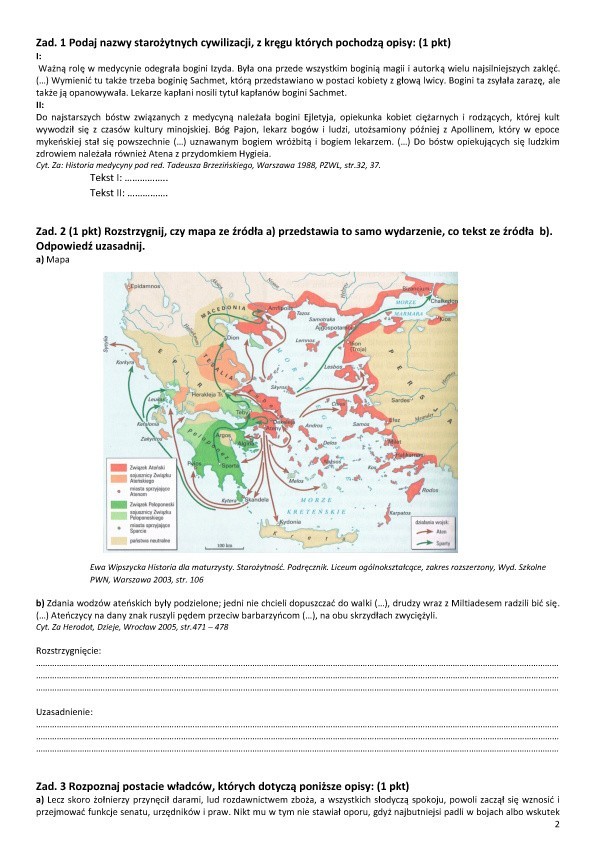 Matura próbna 2019: historia i wos. Pobierz arkusze, tematy, klucz odpowiedzi [ZDAJ MATURĘ Z NOWINAMI]