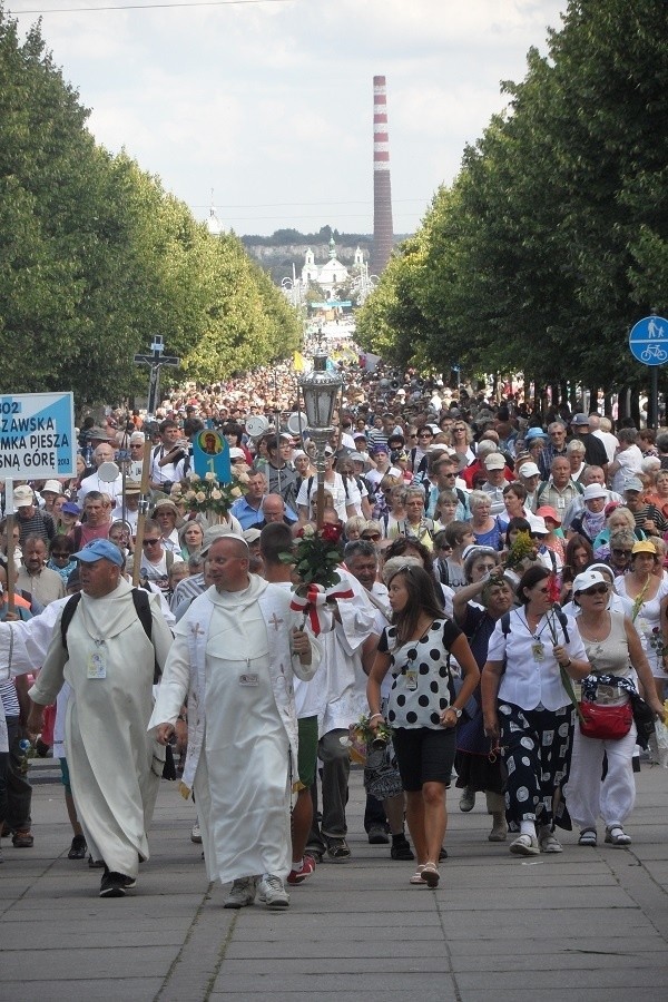 Pielgrzymka Warszawska 2013 na Jasnej Górze