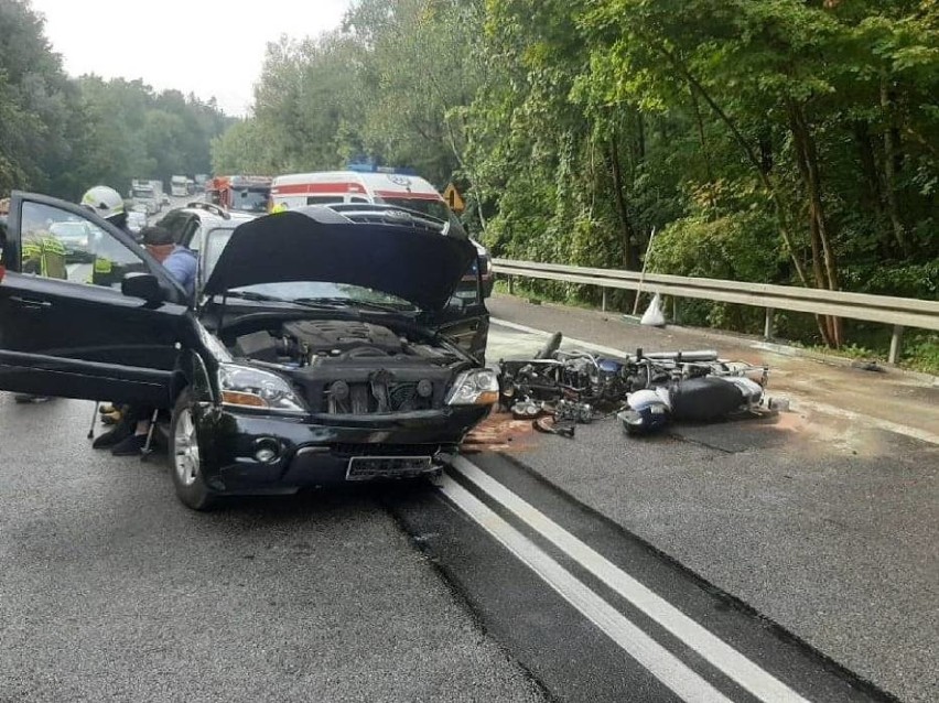 Tragiczny wypadek w Małej Karczmie 26.09.2020 r. Samochód