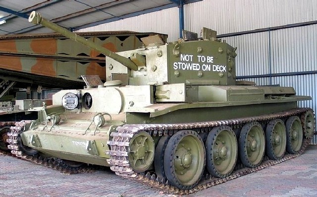 Taki Cromwell Mk. 1 (Centaur) trafi do Muzeum Broni Pancernej w Poznaniu