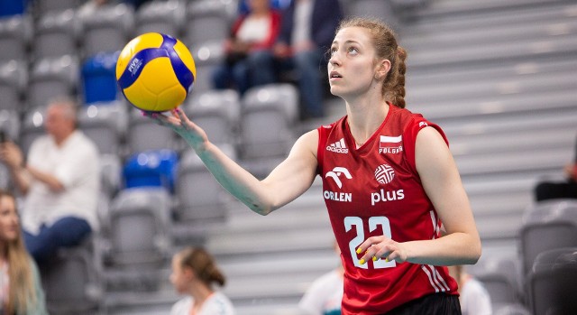 Weronika Szlagowska ma za sobą występy w pierwszej reprezentacji Polski