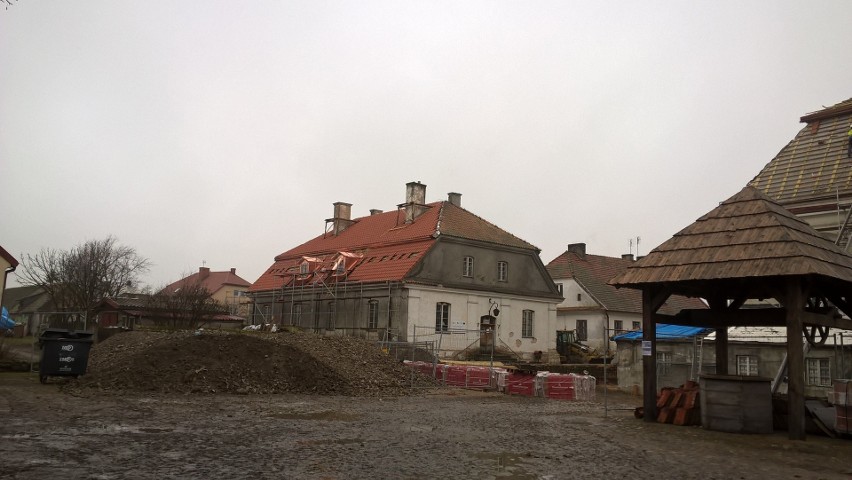 Trwa remont synagogi w Tykocinie