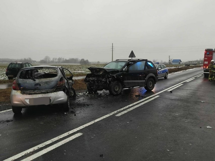 Śmiertelny wypadek na DK12 w Owadowie