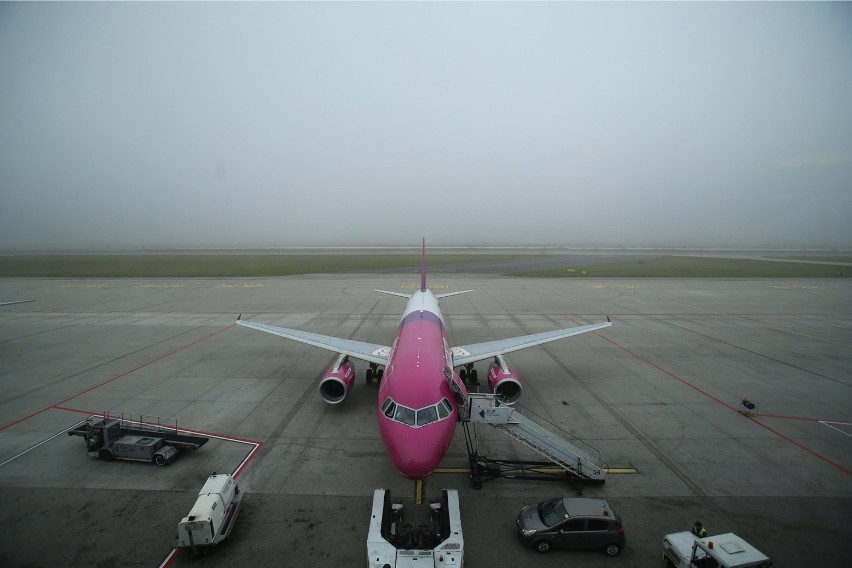 Mgła na lotnisku