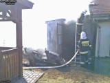 Tragiczny pożar w Krzepicach: 78-letni mężczyzna zginął, bo próbował ratować sprzęt