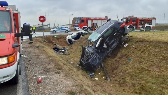 Tragiczny wypadek na obwodnicy miasta. W zderzeniu dwóch...