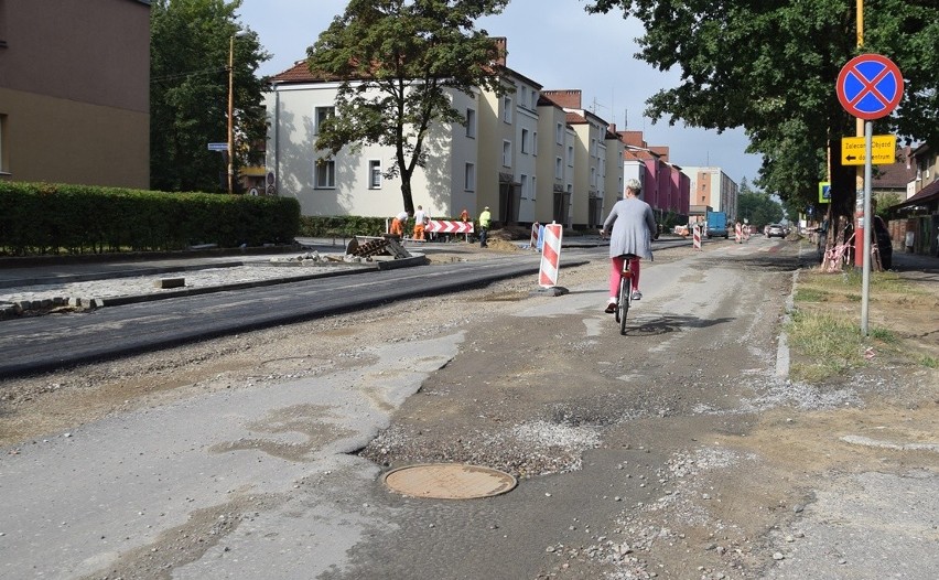 Na alei Żołnierza w Stargardzie obowiązuje obecnie ruch...