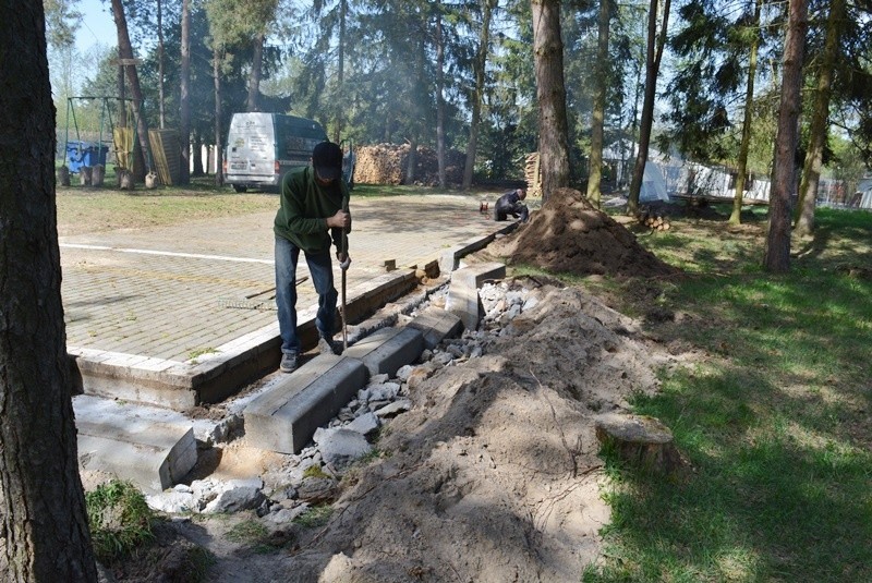 Siemiatycze. Remont w parku linowym i ośrodku w Wólce Nadbużnej. Placówka nieczynna (zdjęcia)