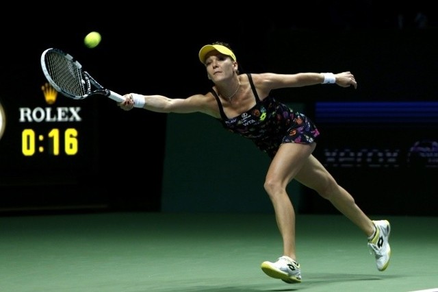 WTA Finals Radwańska - Kvitova