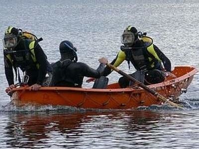 Ciał poszukiwały specjalistyczne grupy ratownictwa wodnego z Siemiatycz i Łomży