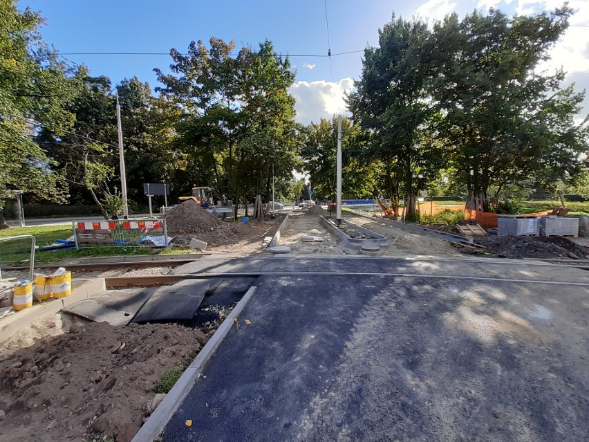 Budowa parkingu park and ride przy pętli tramwajowej Klecina